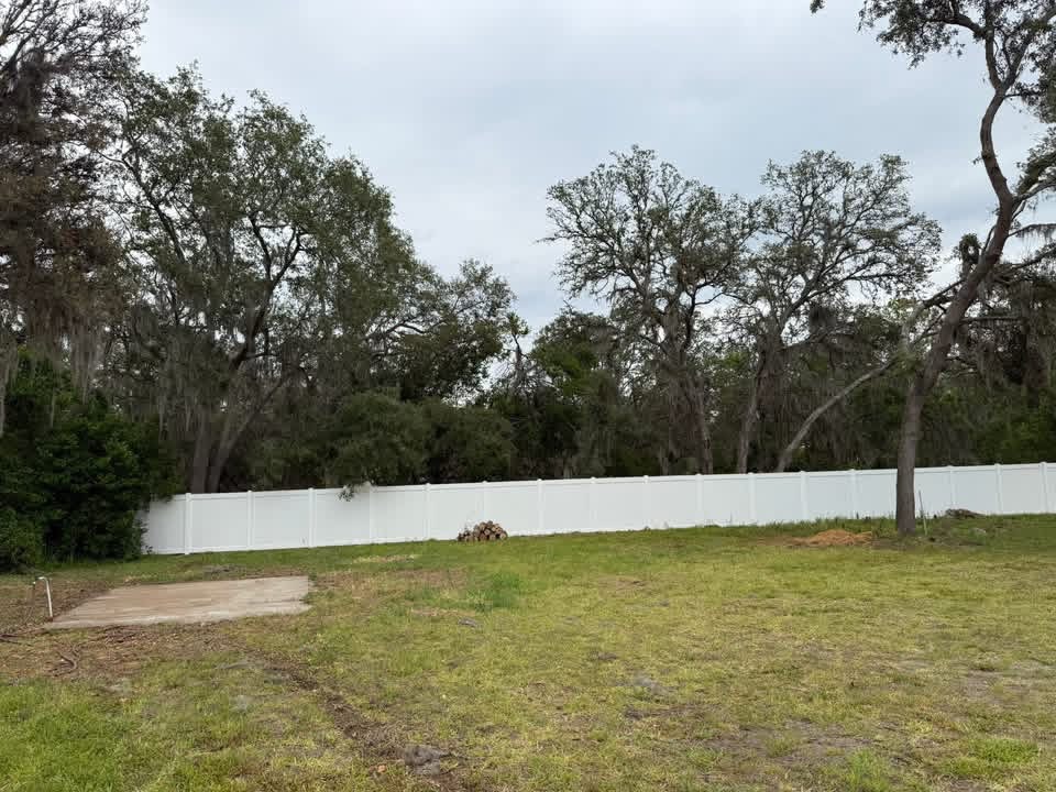 Lot after clearing